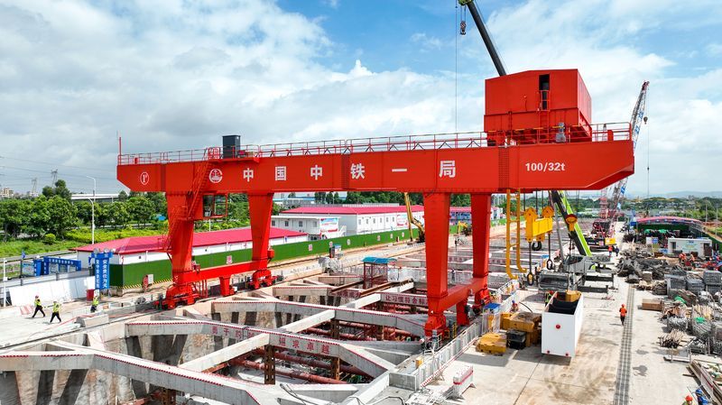 河南礦山攜手中鐵一局，助力粵港澳大灣區(qū)建設(shè)